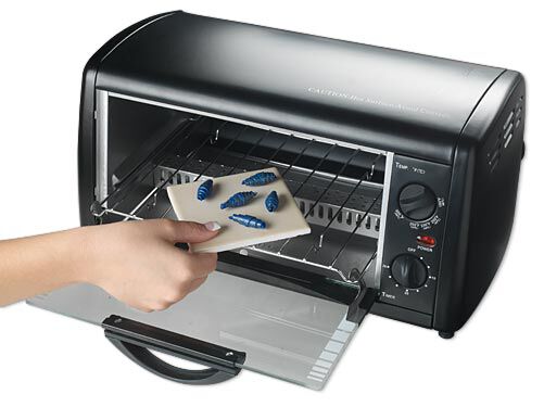 Toaster oven for polymer clay outlet